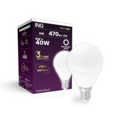 Żarówka LED INQ E14 6W 4000K Neutralna Biała LP201NW-PRO