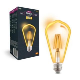 Żarówka LED INQ E27 8W 2700K Ciepła Biała EDS030GOLD