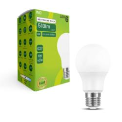 Żarówka LED INQ E27 6W 4000K Neutralna Biała ELA020NW