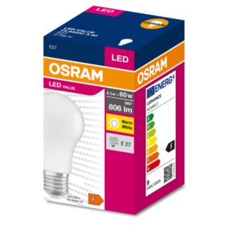 Żarówka LED Osram E27 8,5W 2700K Ciepła Biała 8,5W/827