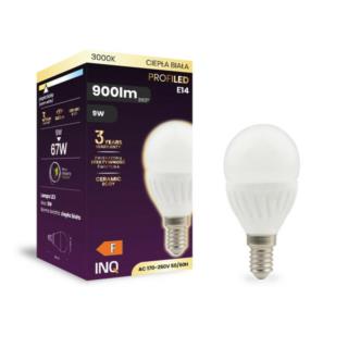 Żarówka LED INQ E14 9W 3000K Ciepła Biała ELP101WW