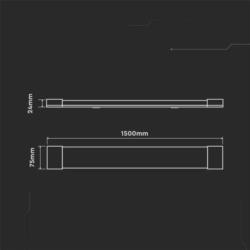 Oprawa Liniowa V-TAC LED 50W 4000K Neutralna Biała VT-8-50 20354