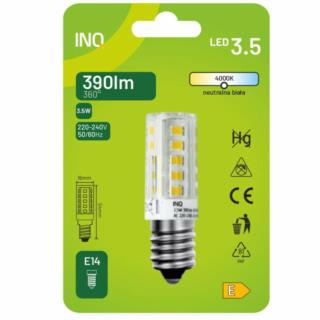 Żarówka LED INQ E14 3,5W 4000K Neutralna Biała ELTE010NW