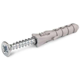 Kołek rozporowy FIX 5x25mm z wkrętem 3,5x30mm i wiertłem RawlPlug 29el/op