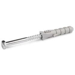 Kołek rozporowy FIX 10x50mm z wkrętem z łbem sześciokątnym 6,0x100mm Koelner 4szt/op