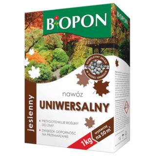 Nawóz uniwersalny jesienny granulat Biopon 1kg