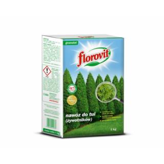 Nawóz do tui (żywotników) Florovit 1kg karton