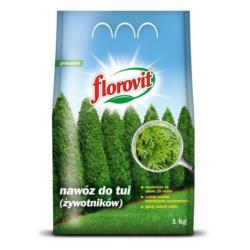 Nawóz do tui (żywotników) Florovit 1kg worek