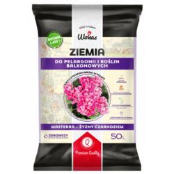 Ziemia do kwiatów balkonowych 50L Wokas Masterra