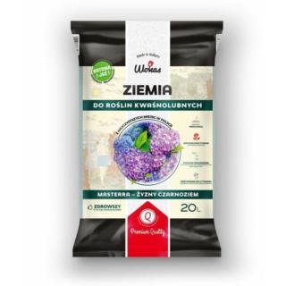 Ziemia do roślin kwaśnolubnych 20L Wokas Masterra