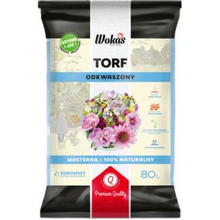 Torf odkwaszony 80L Wokas Premium