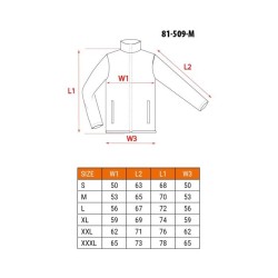 Polar roboczy Basic czarny L NEO 81-509-L