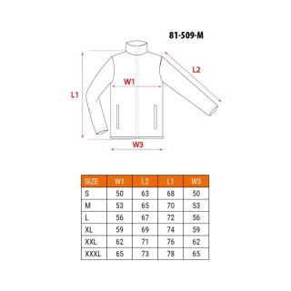 Polar roboczy Basic czarny XXL NEO 81-509-XXL