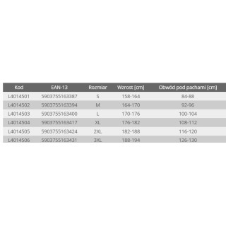 Bluza polarowa granatowa M Lahti PRO L4014502