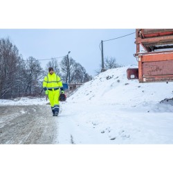 SPODNIE OSTRZEGAWCZE OCIEP. ŻÓŁTE XL LAHTI L4100204