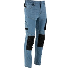 Spodnie jeansowe jasnoniebieskie stretch M Lahti PRO L4054702