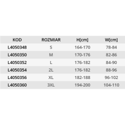 SPODNIE GRAFIT.-POMAR. LAHTI 3XL  L4050360
