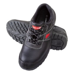 BUTY SKÓRZANE CZARNO-CZERWONE LAHTI 40 LPPOMC40 S3