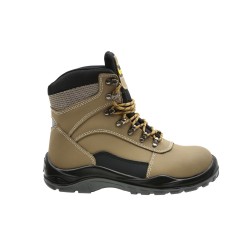 Buty ochronne wysokie nr.7 skóra nubukowa S3 SRC (44) Geko G90542-46