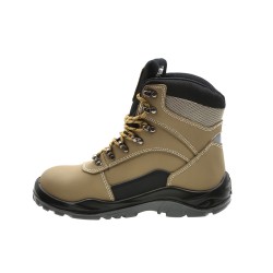 Buty ochronne wysokie nr.7 skóra nubukowa S3 SRC (44) Geko G90542-46