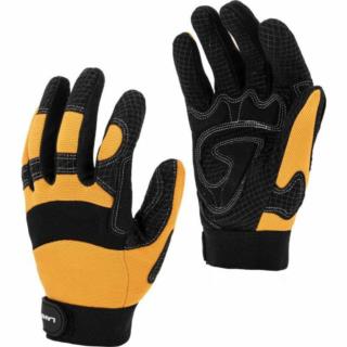 Rękawice ochronne czarno-pomarańczowe r. 9 (L) Lahti PRO L280109K