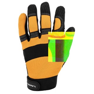 Rękawice ochronne czarno-pomarańczowe r. 9 (L) Lahti PRO L280109K