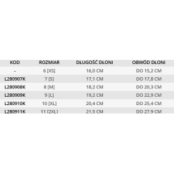 Rękawice ochronne czarno-szare r. 9 (L) Lahti PRO L280909K