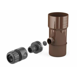 Odzyskiwacz wody deszczowej 90mm brązowy Cellfast 62-202