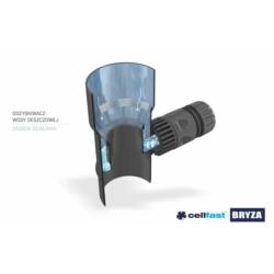 Odzyskiwacz wody deszczowej 90mm brązowy Cellfast 62-202