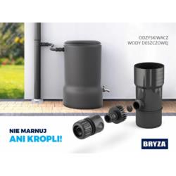 Odzyskiwacz wody deszczowej 90mm brązowy Cellfast 62-202