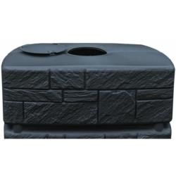 Zbiornik na deszczówkę antracyt 500L Tower Stone Prosperplast IDSTS500-S433