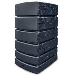 Zbiornik na deszczówkę antracyt 500L Tower Stone Prosperplast IDSTS500-S433