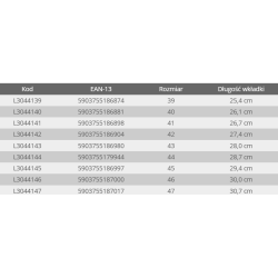 Półbuty robocze pomarańczowo-czarne z dzianiny SB FO (44) Lahti PRO L3044144