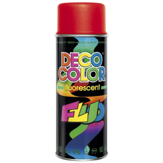 Spray Deco Color Fluor Czerwony 400ml