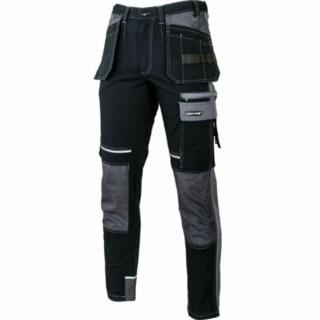 Spodnie robocze czarno-szare ze wzmocnieniem M Lahti PRO L4052002