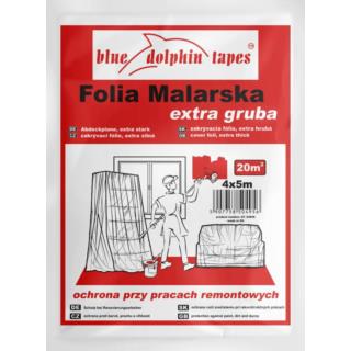 Folia malarska extra gruba 4x5m Blue Dolphin CF_04956