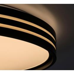 Plafon czarny LED 25W Epora Rabalux 71118