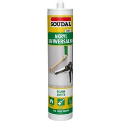 Akryl uniwersalny Soudal 280ml biały