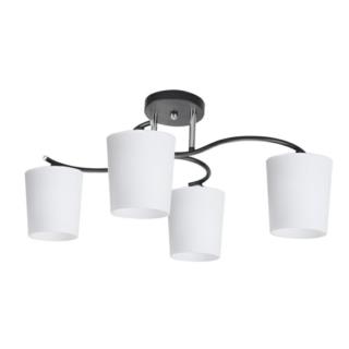 Lampa sufitowa czarna 4x40W E27 Esnyr Candellux