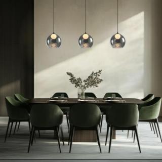 Lampa sufitowa czarna 15W G9 Brin Candellux