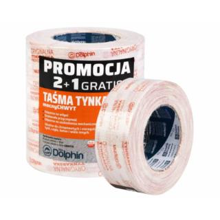 Taśma tynkarska 30 dni 48mm/50m 3szt/op Blue Dolphin