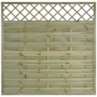 Płot ażurowy Jola R30 prosty 180x180cm Sobex