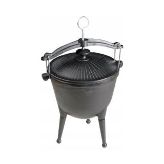 Kociołek myśliwski żeliwny 4,5L Master Grill&Party MG629