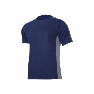Koszulka T-shirt bawełniana granatowo-szara 2XL Lahti PRO L4022902