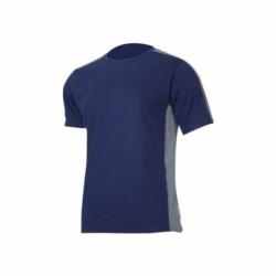 Koszulka T-shirt bawełniana granatowo-szara L Lahti PRO L4022903