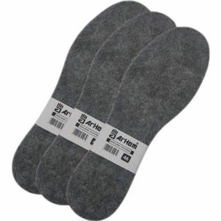Wkładka filcowa do butów r. 39 Arhem ARH 75 506-39