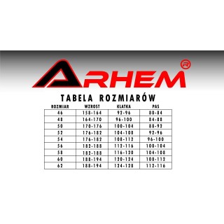 Spodnie robocze do pasa Professional (46) Arhem
