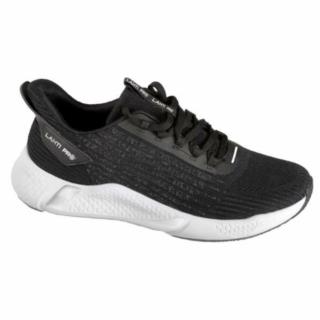 Buty sportowe czarno-białe z dzianiny 3D (41) Lahti PRO L3042741