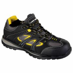 Półbuty ochronne czarno-żółte nabuk-dzianina S1P SRC (41) Lahti PRO L3040341