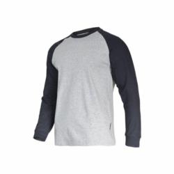 Koszulka z długim rękawem szaro-czarna 3XL Lahti PRO L4022306